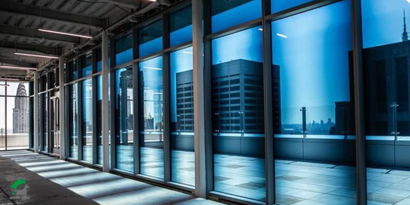 شیشه‌های نوین ساختمانی و کاربردهای آن‌ها در معماری پایدار و هوشمند.